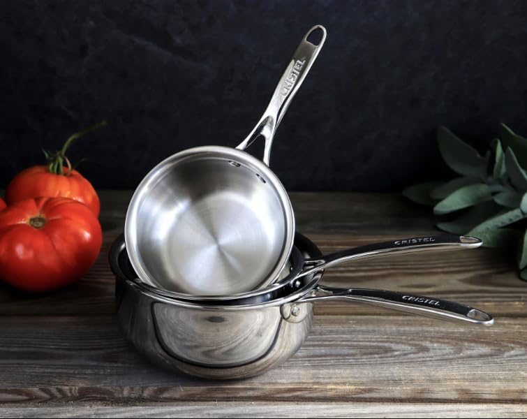 CRISTEL 16cmソースパン Amazon.com: Cristel Castel Pro Mini Stainless Steel Saucepan, 3
